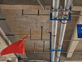 扶沟管廊支架的安装方法